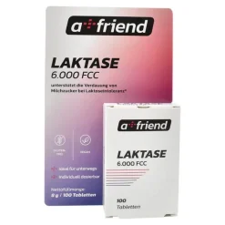 A Friend Laktase 6.000 FCC bei Laktoseintol.Tabletten , 100 St> Laktase