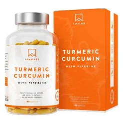 Aavalabs Curcumin + Piperin vegan Kapseln, 180 St