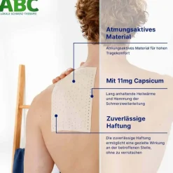 ABC Wärme Pflaster Capsicum, 2 St