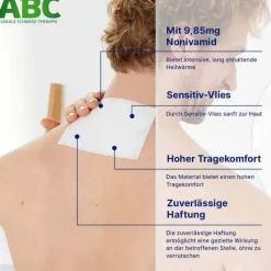 ABC Wärme-Pflaster sensitive-Vlies Hansaplast med, 2 St