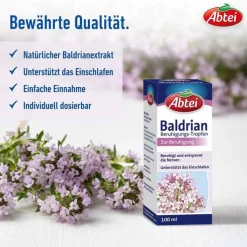 Abtei Baldrian Beruhigungs-Tropfen, 100 ml