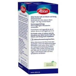 Abtei Husten Saft Eibisch Honig, 120 ml><noscript><img width=