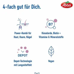 Abtei Kieselerde Biotin Plus Tabletten, 42 St><noscript><img width=