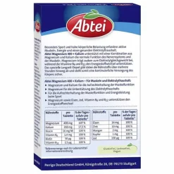 Abtei Magnesium 400 + Kalium Tabletten, 30 St><noscript><img width=