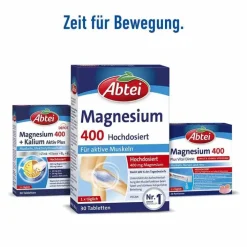Abtei Magnesium 400 hochdosiert Tabletten, 30 St><noscript><img width=
