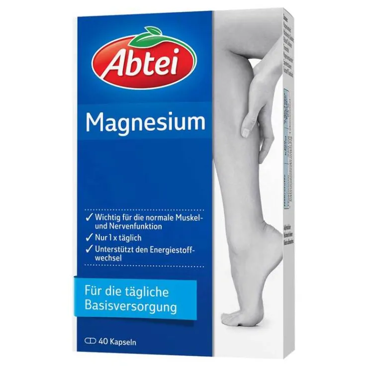 Abtei Magnesium Kapseln, 40 St
