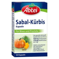 Abtei Sabal Kürbis Kapseln, 54 St