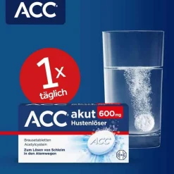 ACC akut 600 mg Hustenlöser, Brausetabletten, 10 St