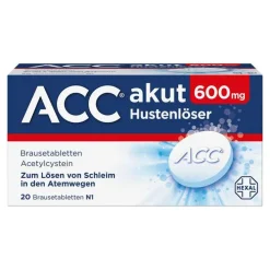 ACC akut 600 mg Hustenlöser, Brausetabletten, 20 St> Hustenlöser