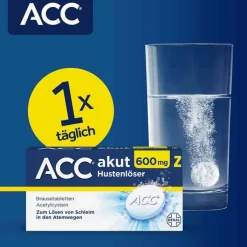 ACC akut 600 mg Z Hustenlöser, Brausetabletten, 10 St