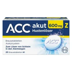 ACC akut 600 mg Z Hustenlöser, Brausetabletten, 20 St