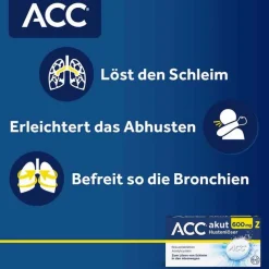 ACC akut 600 mg Z Hustenlöser, Brausetabletten, 20 St