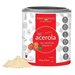 Amazonas Naturprodukte Acerola 100% Bio Pur nat.Vit, 100 g> Sonstige Bio Produkte