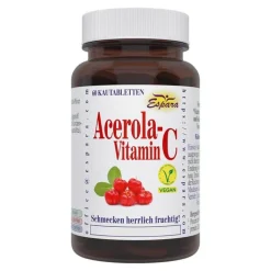 Espara Acerola Vitamin C Kautabletten, 60 St> Vitamin C (Ascorbinsäure)