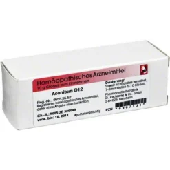 Aconitum D 12 Globuli, 10 g