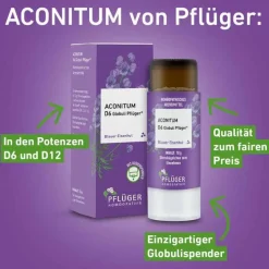 Pflüger Aconitum D12 Globuli Dosierspender, 10 g><noscript><img width=
