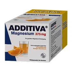 Additiva Magnesium 375 mg Granulat Orange, 60 St> Muskulatur|Magnesium