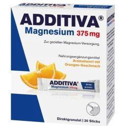 Additiva Magnesium 375 mg Sticks Orange, 20 St