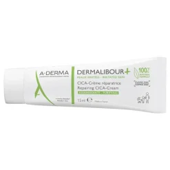 A-Derma Dermalibour + Cica reparierende Creme, 15 ml