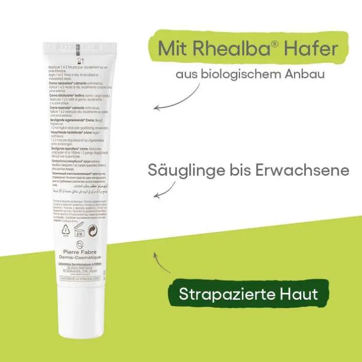 A-Derma Epitheliale A.H Ultra Creme, 40 ml> Trockene & Sensible Haut|Empfindliche Haut