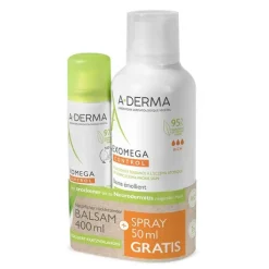 A-Derma Exomega Control Balsam + Spray Promo-Kit, 1 St> Cremes & Balsame|Trockene & Sensible Haut