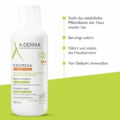 A-Derma Exomega Control Balsam + Spray Promo-Kit, 1 St><noscript><img width=