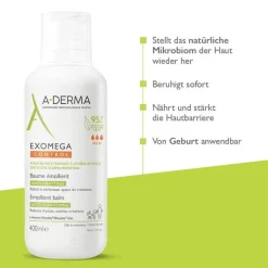 A-Derma Exomega Control Balsam rückfettend, 400 ml