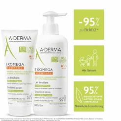 A-Derma Promo-Kit Exomega Milch + Spray, 1 St> Körpermilch & Lotionen|Trockene & Sensible Haut