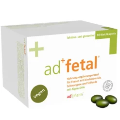 Adfetal Weichkapseln, 90 St>Kinder Schwangerschaft|Kinderwunsch Tabletten