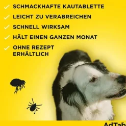 Adtab ™ Kautabletten für große Hunde 450 mg 11 bis 22 kg, 3 St><noscript><img width=