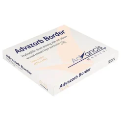 Advazorb Border PU Schaumverband 10x10 cm, 10 St