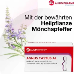 Aliud Pharma AGNUS CASTUS AL Filmtabletten, 60 St><noscript><img width=