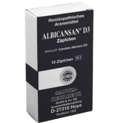 Albicansan D 3 Suppositorien, 10 St> Sanum Kehlbeck
