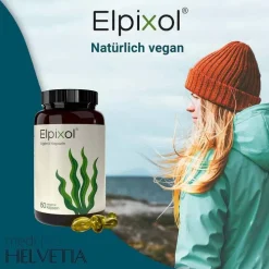 Elpixol Algenöl Kapseln 1000 mg Omega-3 vegan , 60 St><noscript><img width=