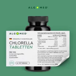 Algomed Chlorella Deutschland 350 g Tabletten, 1167 St> Chlorella