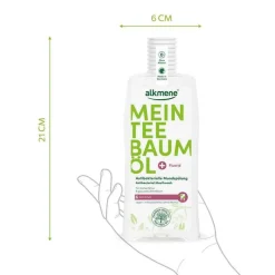Alkmene Mein Teebaumöl antibakterielle Mundspülung, 500 ml