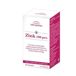 Allergosan Zink 100 pro Kapseln, 60 St> Zink