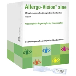 Allergo-Vision® sine Augentropfen im Einzeldosenbehältnis, 50X0.4 ml