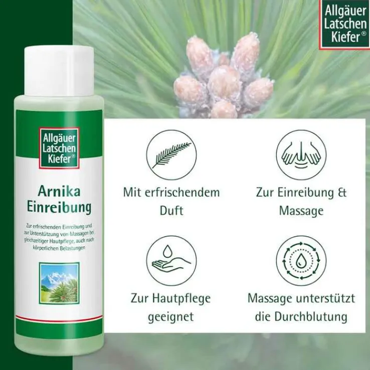 Allgäuer Latschenkiefer Arnika Einreibung, 250 ml