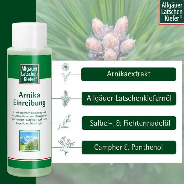 Allgäuer Latschenkiefer Arnika Einreibung, 250 ml