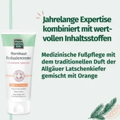 Allgäuer Latschenkiefer Hornhaut Reduziercreme Orange, 100 ml