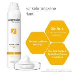 Allpresan Fuß spezial Original Schaum-Creme sehr trockene Haut Nr.3, 200 ml> Fußpflegeprodukte