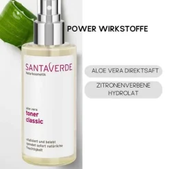 Santaverde Aloe Vera Toner classic Spray, 100 ml><noscript><img width=