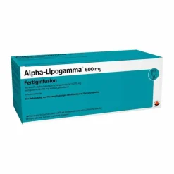 Alpha Lipogamma 600 mg Fertiginfusion Durchstechflasche, 10X50 ml