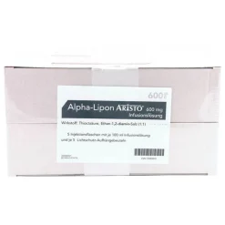 Aristo Alpha Lipon 600 mg Infusionslösung, 5X100 ml> Medikamente|Alpha Liponsäure