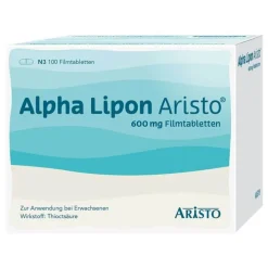 Aristo Alpha Lipon ® 600mg Filmtabletten, 100 St> Medikamente|Alpha Liponsäure