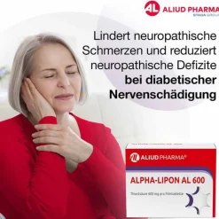 ALPHA-LIPON AL 600 Filmtabletten, 100 St