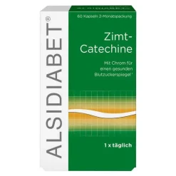 Alsidiabet Zimt Catechine Kapseln, 60 St