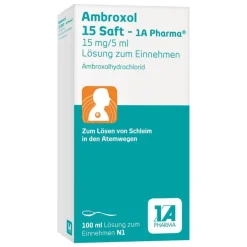 Ambroxol 15 Saft 1A Pharma, 100 ml