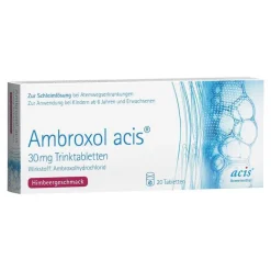 Ambroxol acis® 30 mg Trinktabletten, 20 St